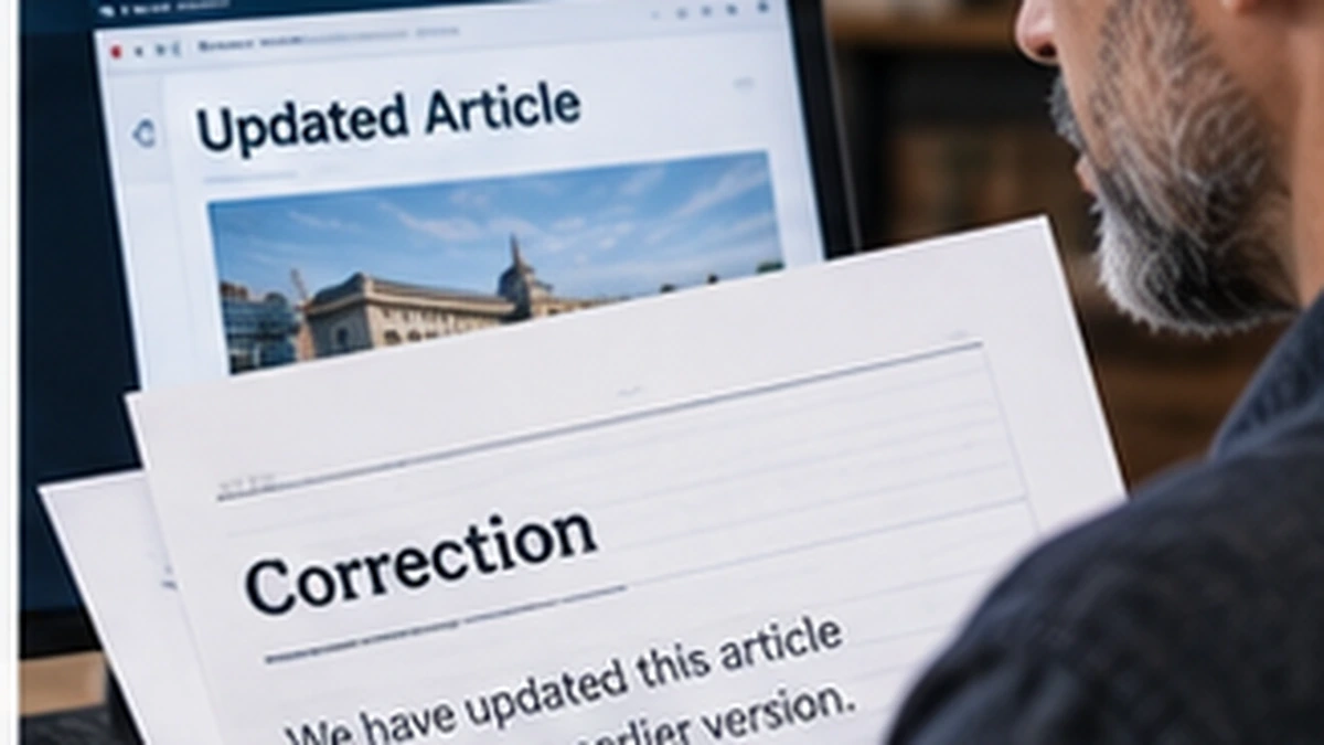 News Corrections and Updates: How to Read a Story That Changed